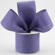 2.5  Crystal Shine Ribbon: Purple (10 Yards) Hot on Sale