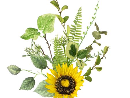 19  Sunflower & Greenery Pick Online