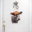 17  Waterproof Door Hanger: Cow Etching on Sale