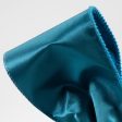 4  Deluxe Velvet Satin Backing Ribbon: Teal Blue (10 Yards) Cheap