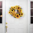 9.4  Round Waterproof Accent: Peeking Sunflower Cow For Sale