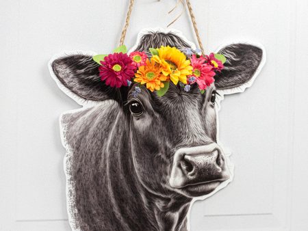 17  Waterproof Door Hanger: Cow Etching on Sale