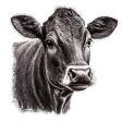 17  Waterproof Door Hanger: Cow Etching on Sale