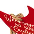 5.5  Metal Ornament Sign: Cardinals Appear Online