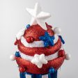 16  Patriotic Cupcake Pick: Red, White, Blue Discount