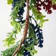 4  Heather with Boxwood Garland: Red, White, Blue Fashion