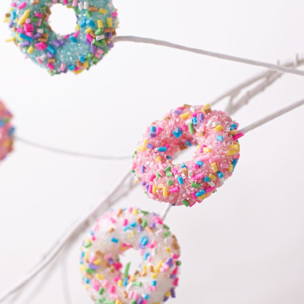 5  Pastel Rainbow Donut Garland on Sale