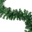 9  x 8  PVC Pine Garland: Two-Tone Green (201 Tips) Hot on Sale