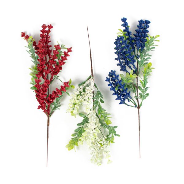 15  Heather with Boxwood Bundle: Red, White, Blue Online Hot Sale