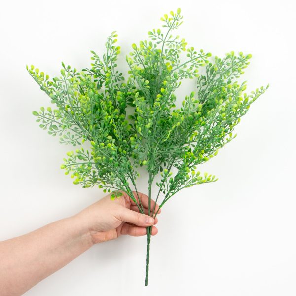 17  Dusted Green Mini Leaf Foliage Bush Online