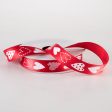 5 8  Heart Drawings Satin Ribbon: Red (10 Yards) Cheap