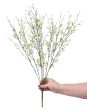 22  Twig Flower Spray: White For Sale