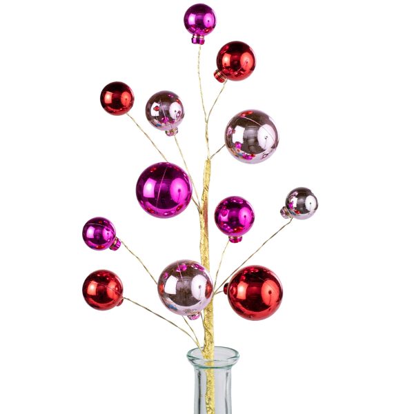 16  Ornament Pick: Pink & Red Online