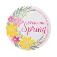 8  Metal Sign: Glitter Welcome Spring Hot on Sale