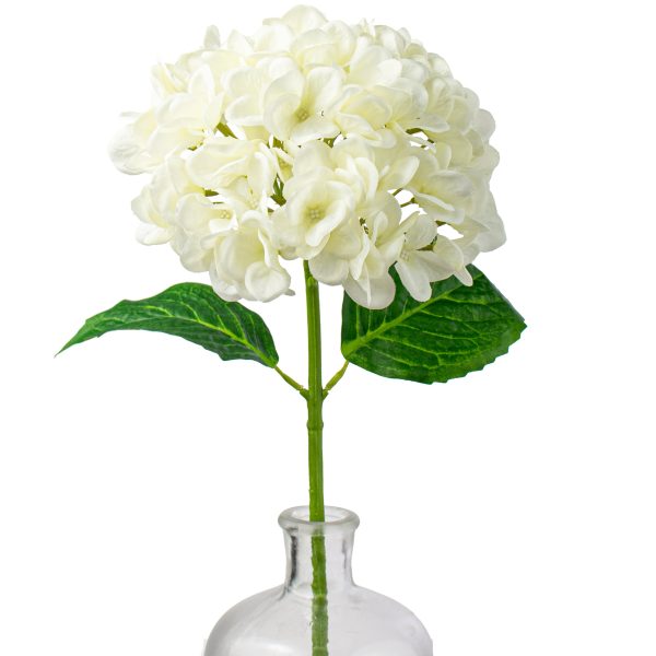 19  Deluxe Mophead Hydrangea Spray: Ivory, Cream Online Hot Sale