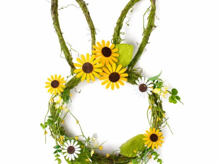 20  Bunny & Sunflower Grapevine Hanger Fashion