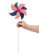 23  Red, White & Blue Pinwheel Spray Discount