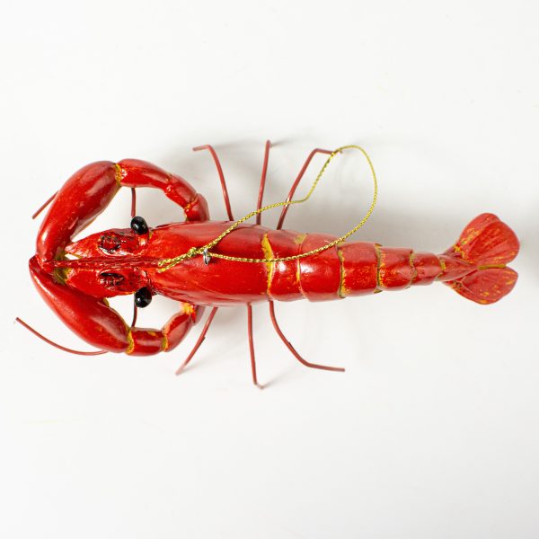 5.5  Crawfish Ornament: Realistic Red Online Sale