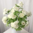 17  Mini Ranunculus Bush: Cream Cheap