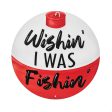 8  Metal Sign: Wishing I was Fishing Bobber For Discount