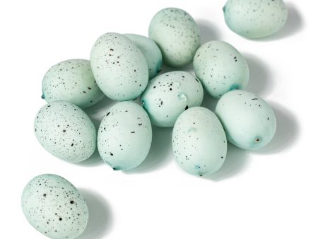 1.5  Eggs: Light Blue & Black (12) Hot on Sale