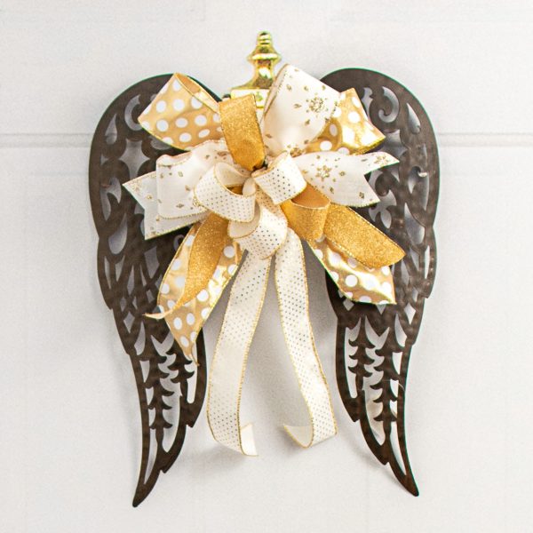 17  Filigree Angel Wings: Antique Rust Cheap