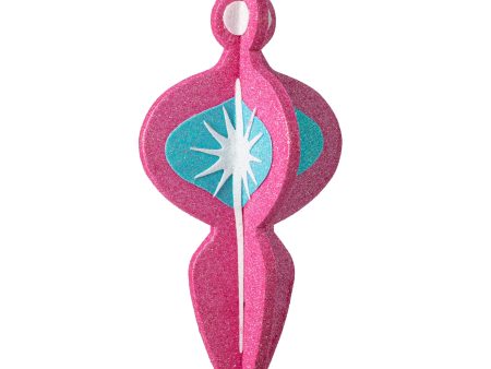 10  Whimsical Lantern Ornament: Fuchsia For Discount