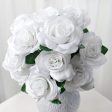 17  Colorfast Lillian Open Rose Bush (12): White Cheap