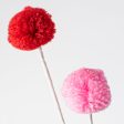 23  3-Color Pom Pom Spray: Red, White, Light Pink on Sale