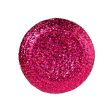 7  Glitter Flower Head: Fuchsia Hot on Sale