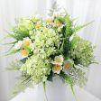 17  Plum Blossom & Cedar Bouquet: White Green For Sale