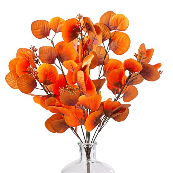 18  Eucalyptus Bush: Orange & Rust Online