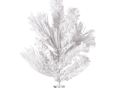 24  Flocked White Pine Pick Online