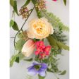 5  Peony, Dahlia & Fern Floral Garland For Sale