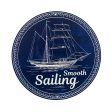 8  Metal Sign: Smooth Sailing Sailboat Online now