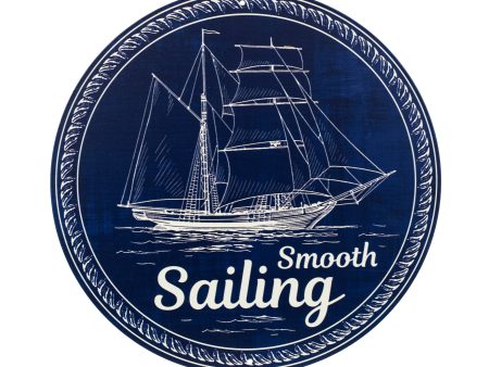 8  Metal Sign: Smooth Sailing Sailboat Online now