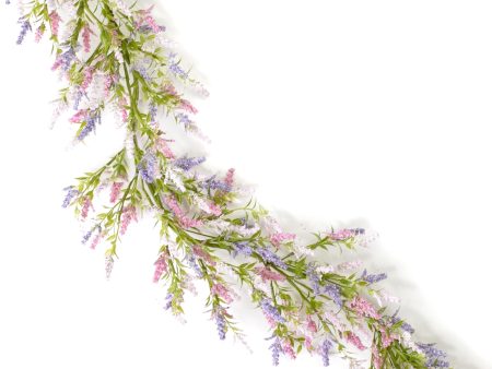 5  Pastel Lavender Garland For Discount