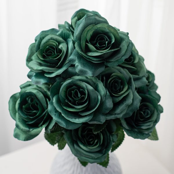 17  Colorfast Lillian Open Rose Bush (12): Emerald Green For Cheap