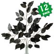 23  Ficus Leaf Spray: Black (12) For Discount