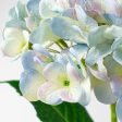 19  Deluxe Mophead Hydrangea Spray: Light Blue, Cream, Lavender Online