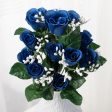 16  Colorfast Lillian Rose Bud Bush: Royal Blue (14) Discount