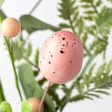 19  Eggs with Heather & Greenery Bush: Blue & Pink Online Sale