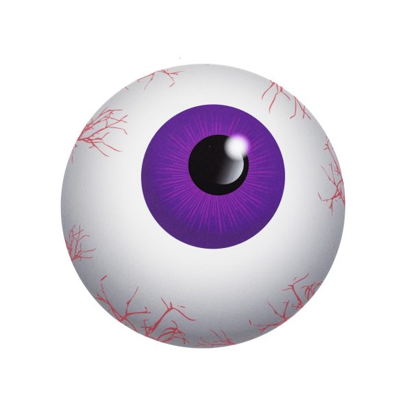 7  Waterproof Accent: Flat Purple Eyeball Fashion