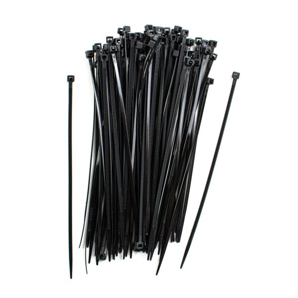 6  x 2.8mm Zip Ties: Black (100) Online