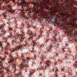 7  Glitter Flower Head: Light Pink on Sale