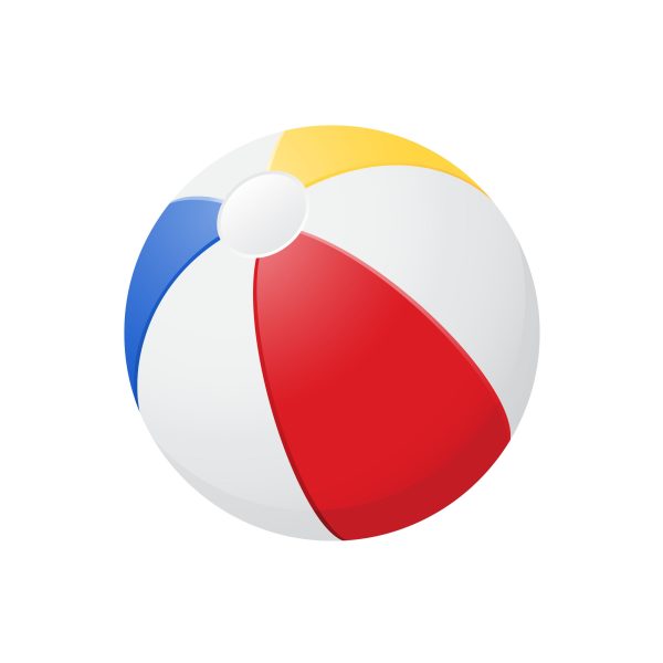 6  Waterproof Beach Ball Accent on Sale