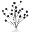 22  Pom Pom Spray: Purple & Black Discount