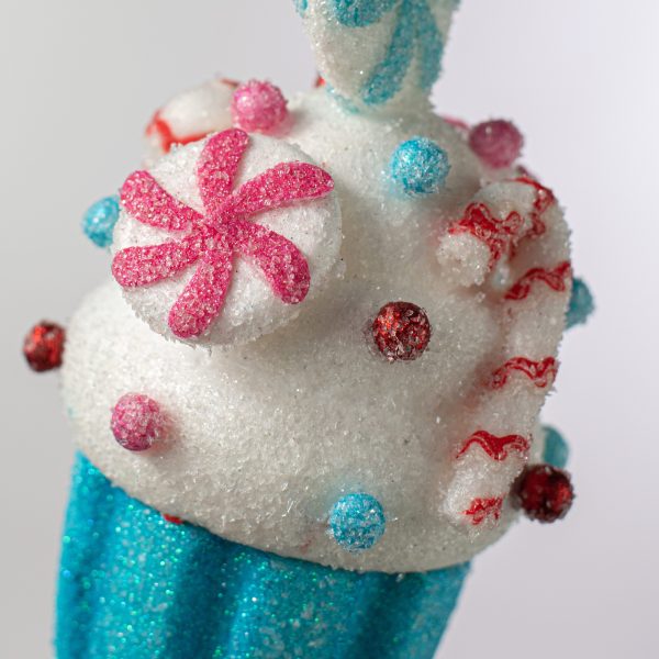 16  Candy Cupcake Pick: Blue Discount