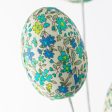 12  Flower Pattern Easter Egg Pick: Blue & Turquoise Hot on Sale