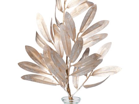 11  Metallic Laurel Pick: Champagne For Sale